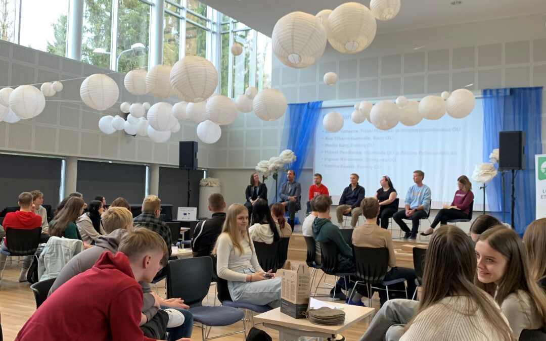 Põlvamaa karjääripäeval inspireerisid noori kestlikkusest hoolivad ettevõtjad