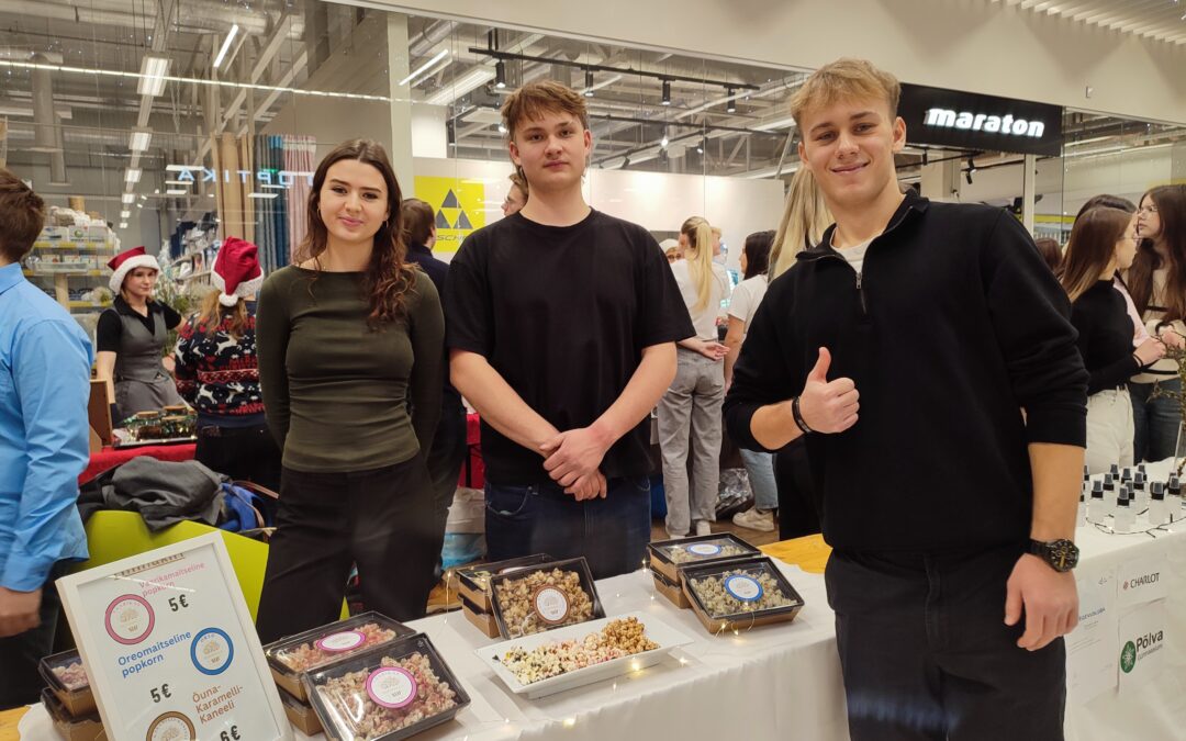 Kagu-Eesti õpilasfirmade kevadlaat purustab osalusrekordeid ning jagab esmakordselt auhindu