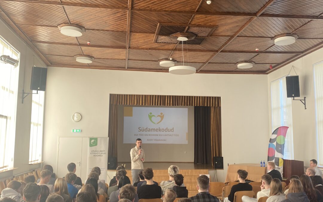 Karjääripäev Räpina Ühisgümnaasiumis tutvustas noortele erinevaid võimalusi