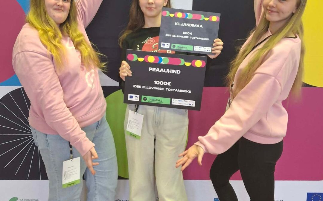 Lõuna-Eesti noored pakkusid Noorte MõtteHäkil lennukaid lahendusi kodukoha elu edendamiseks