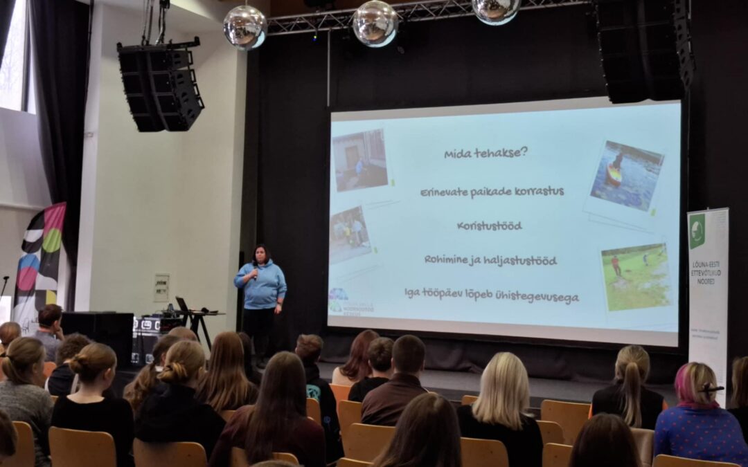 Põlva valla noored kogunesid karjääripäevale