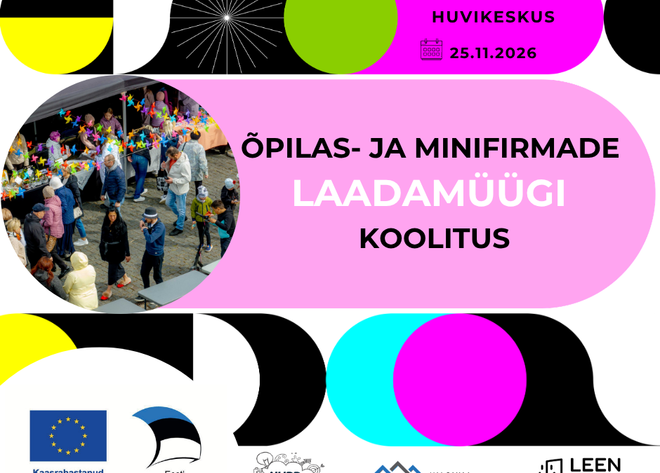 Laadamüügi koolitus Õpilas- ja minifirmadele